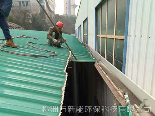 鋼構(gòu)廠房拆除、回收 (2)