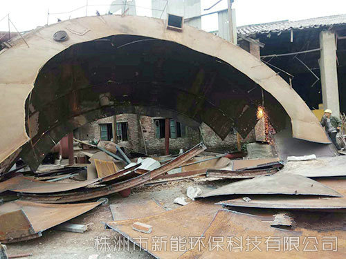 鋼構(gòu)廠房拆除、回收 (6)